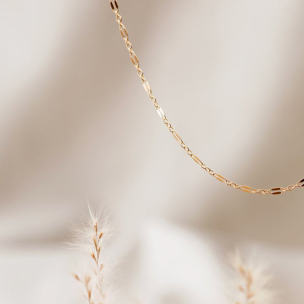 sequin anklet