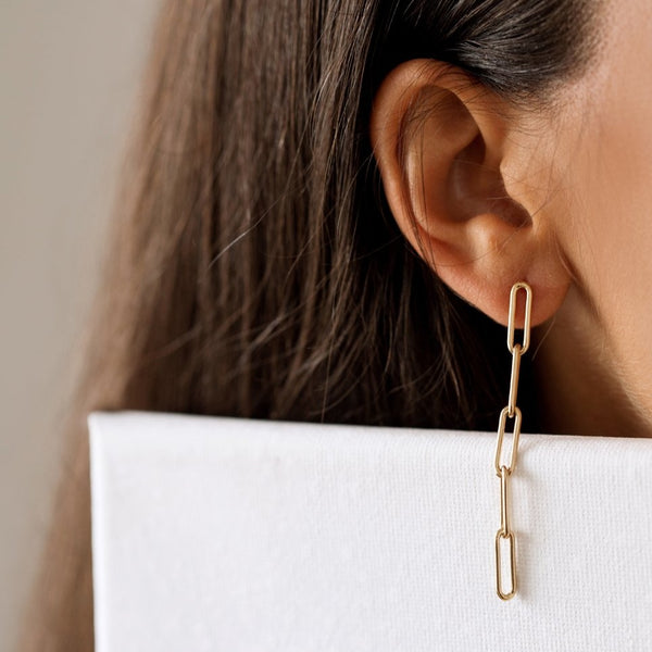 Paperclip Earrings