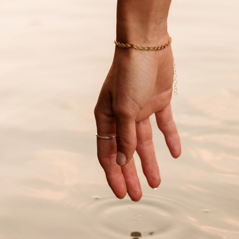 coin bracelet