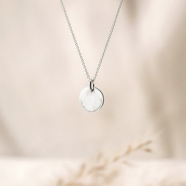 Silver Moon Necklace